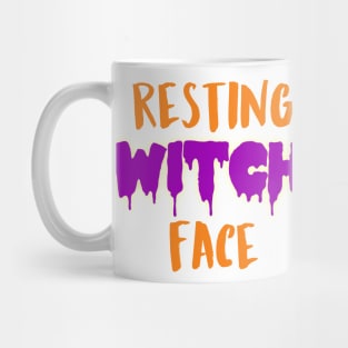 Resting Witch Face Mug